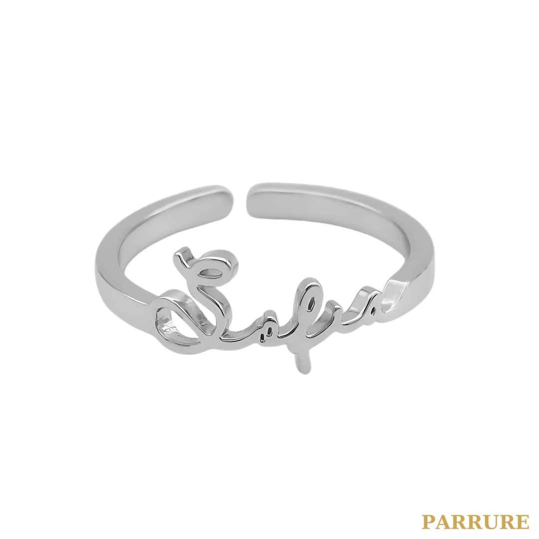 NOURA® - BAGUE PRÉNOM PERSONNALISÉE - Parrure