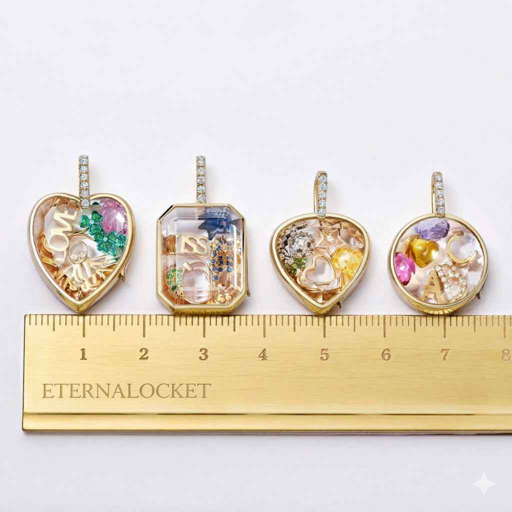 LOCKET™ — COLLIER MÉDAILLON À CHARMS PERSONNALISABLES