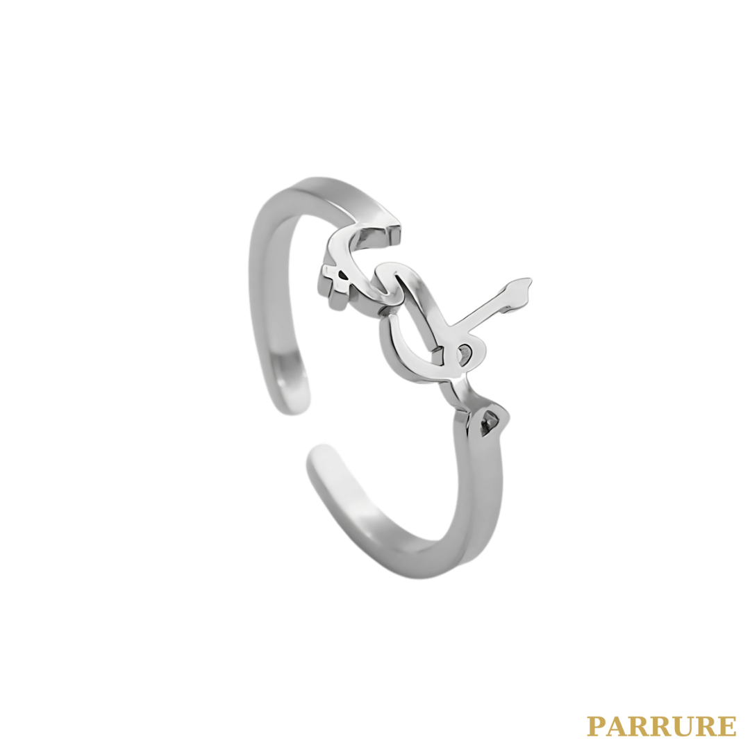 NOURA® - BAGUE PRÉNOM PERSONNALISÉE - Parrure