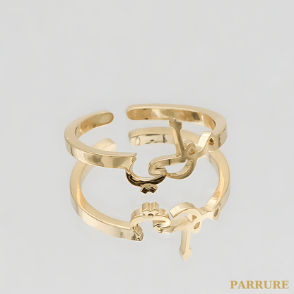 NOURA® - BAGUE PRÉNOM PERSONNALISÉE - Parrure