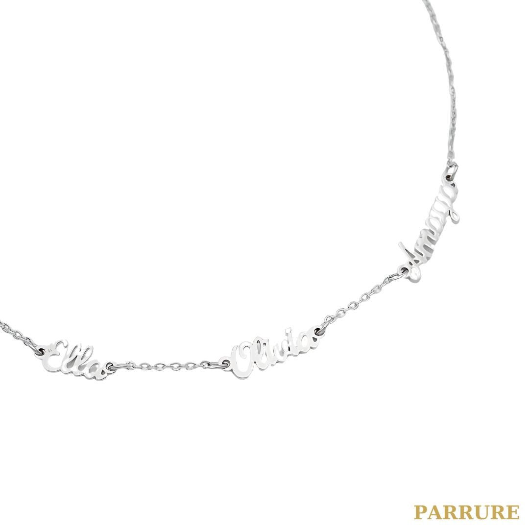 NOURA® - COLLIER MULTI PRÉNOMS PERSONNALISÉ - Parrure