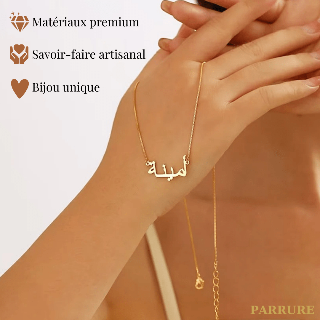NOURA® - COLLIER PRÉNOM PERSONNALISÉ - Parrure