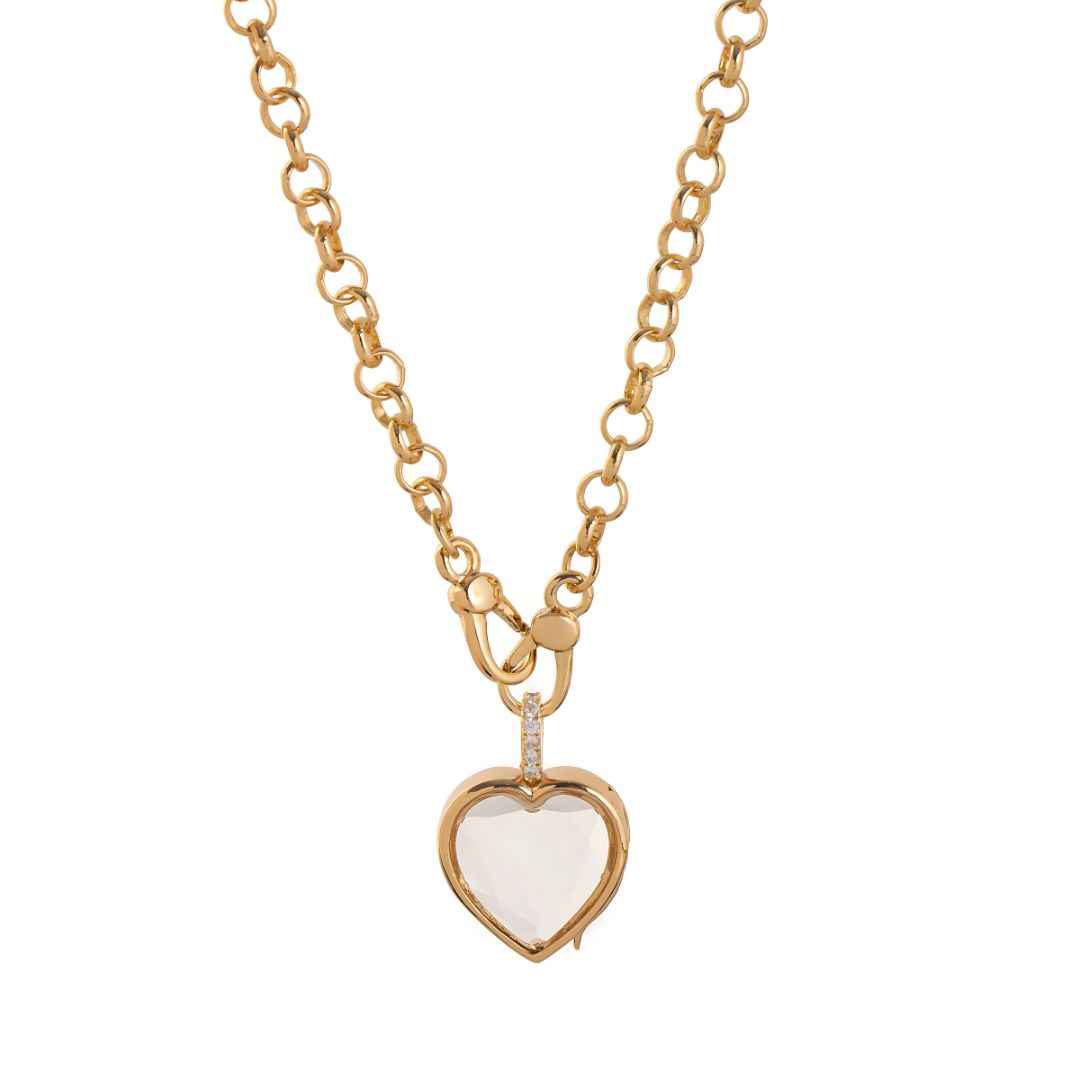 LOCKET™ — COLLIER MÉDAILLON À CHARMS PERSONNALISABLES