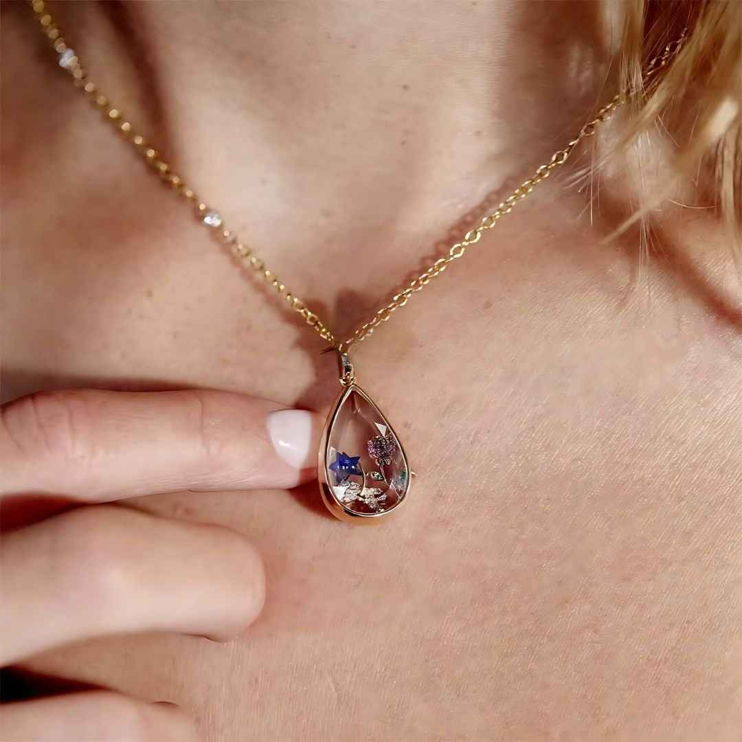 LOCKET™ — COLLIER MÉDAILLON À CHARMS PERSONNALISABLES