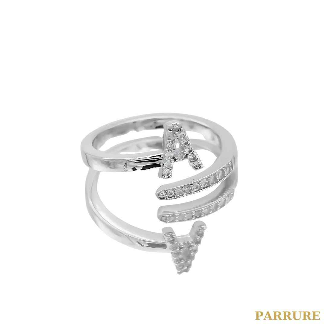 INITIALE® – BAGUE PERSONNALISÉE AVEC INITIALE