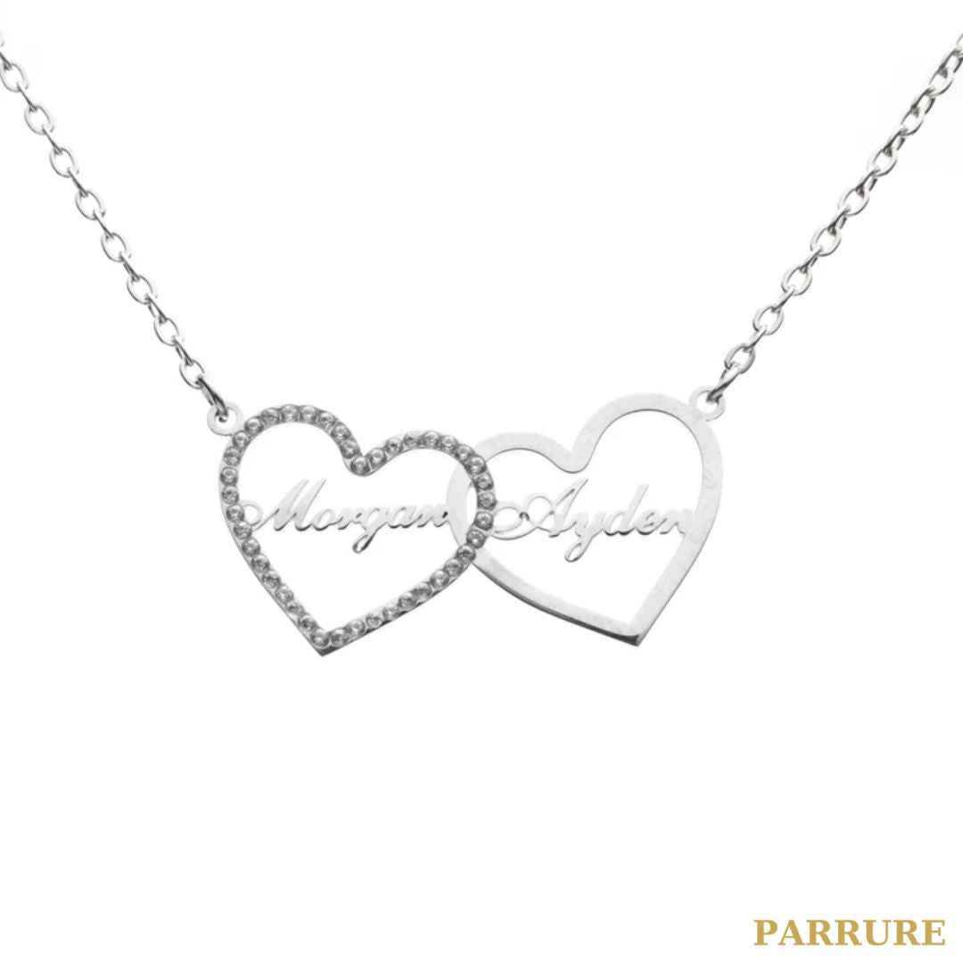 LOVA® - COLLIER PERSONNALISÉ COEURS