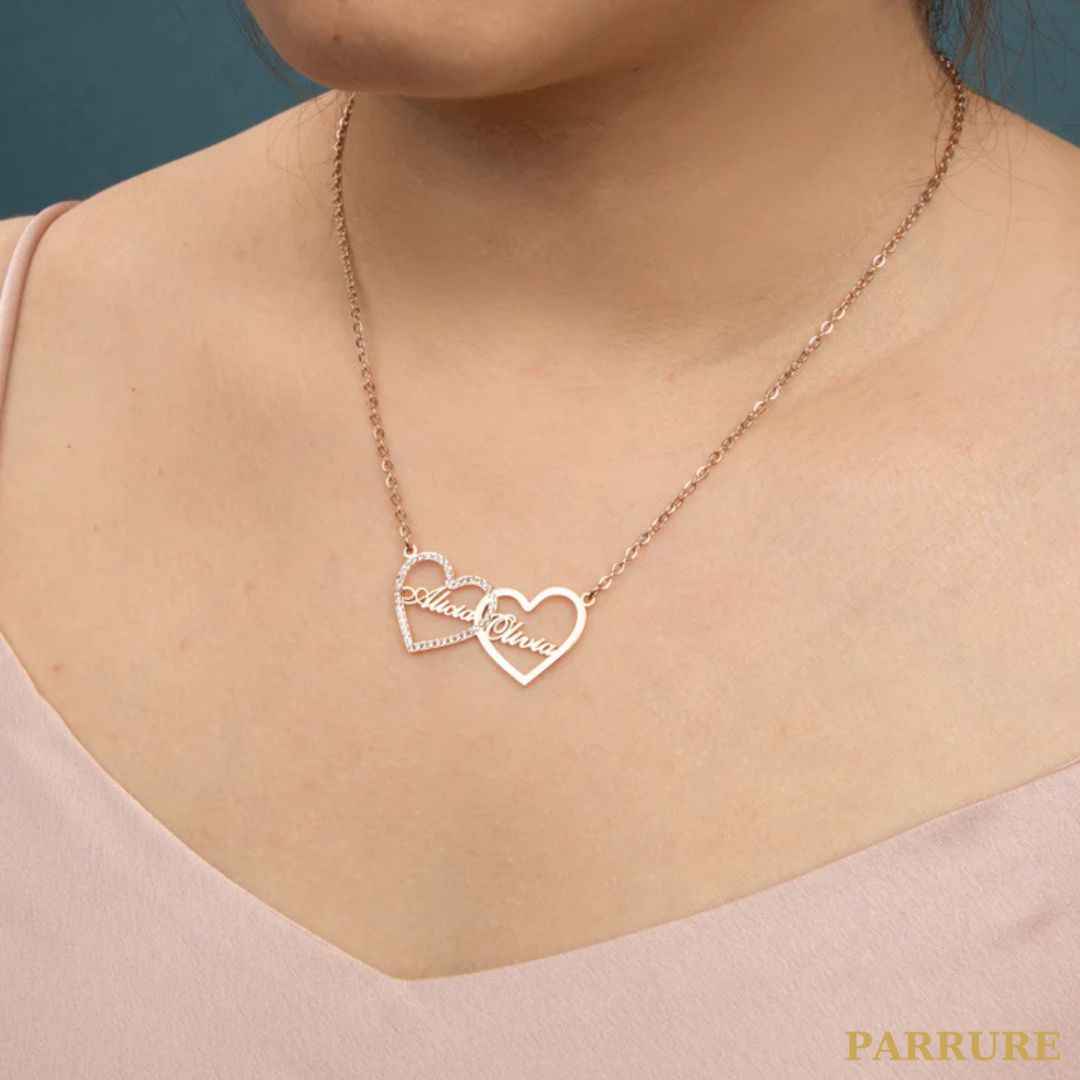 LOVA® - COLLIER PERSONNALISÉ COEURS