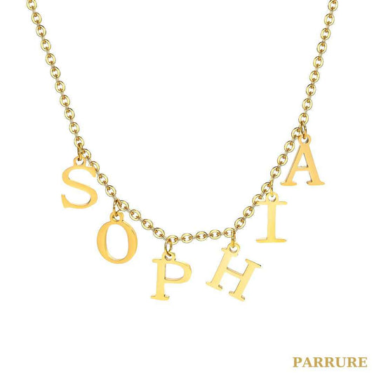 LYRA® - COLLIER LETTRE SUSPENDUES