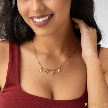 LYRA® - COLLIER LETTRE SUSPENDUES