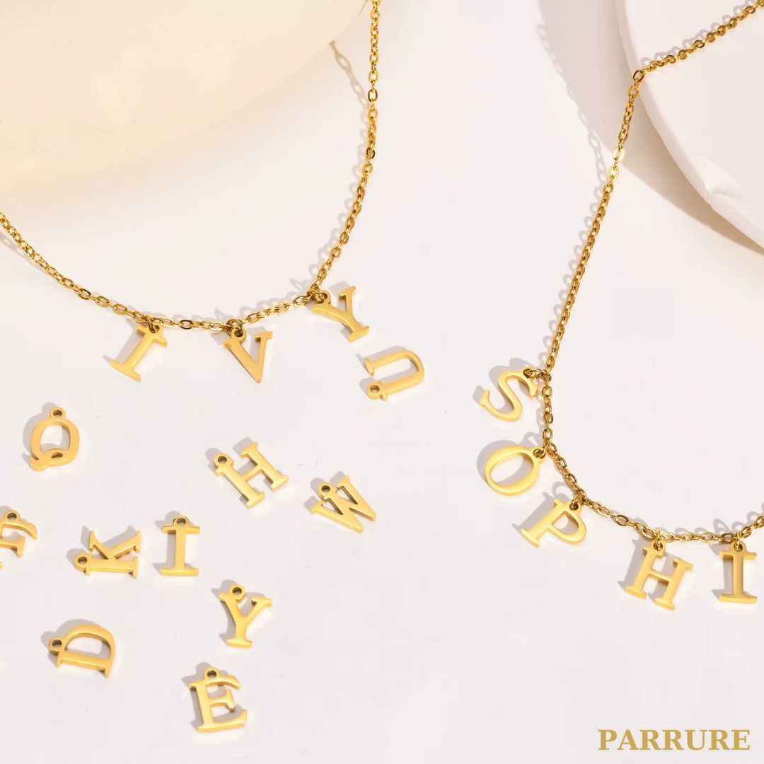 LYRA® - COLLIER LETTRE SUSPENDUES