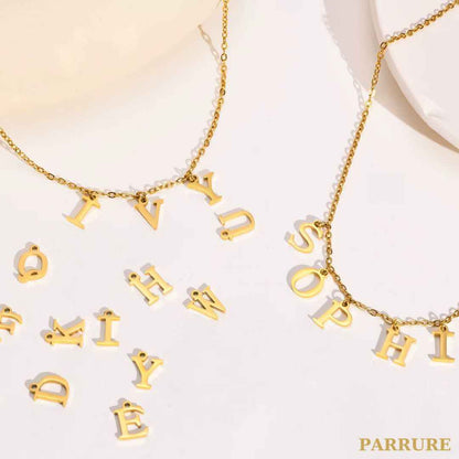 LYRA® - COLLIER LETTRE SUSPENDUES