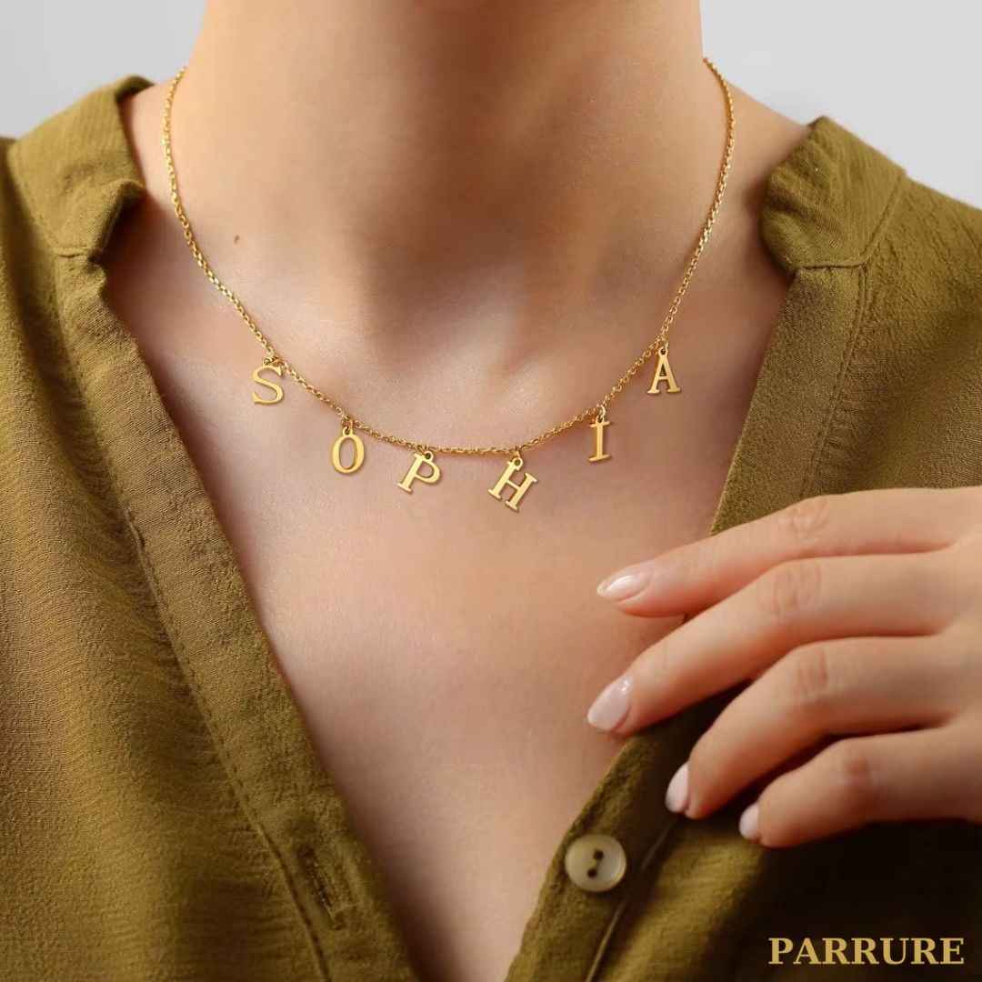 LYRA® - COLLIER LETTRE SUSPENDUES