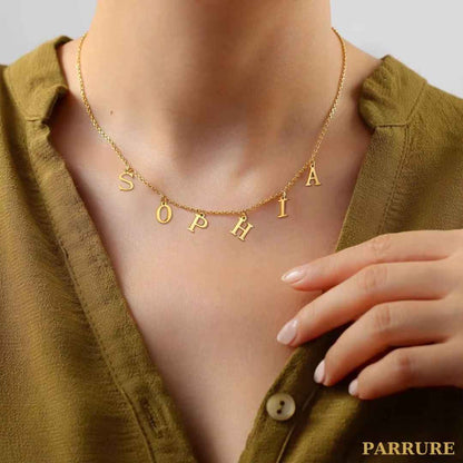 LYRA® - COLLIER LETTRE SUSPENDUES