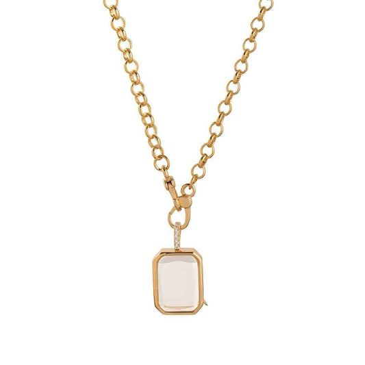 LOCKET™ — COLLIER MÉDAILLON À CHARMS PERSONNALISABLES